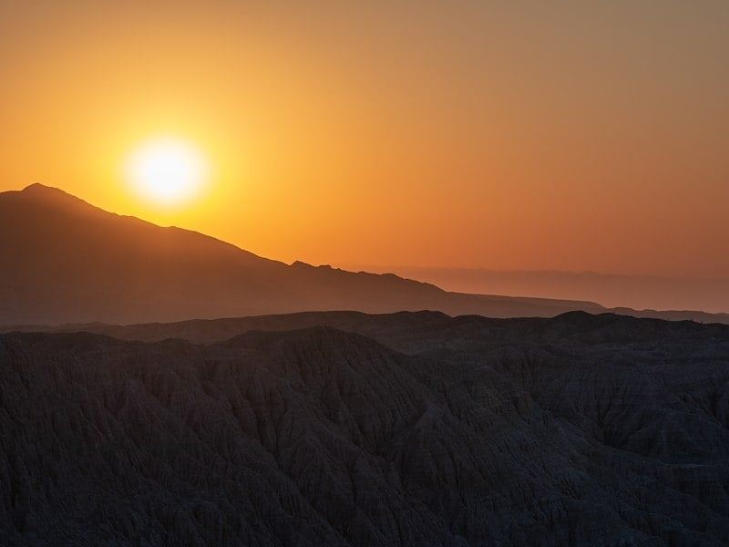 Sunrise at Font's Point