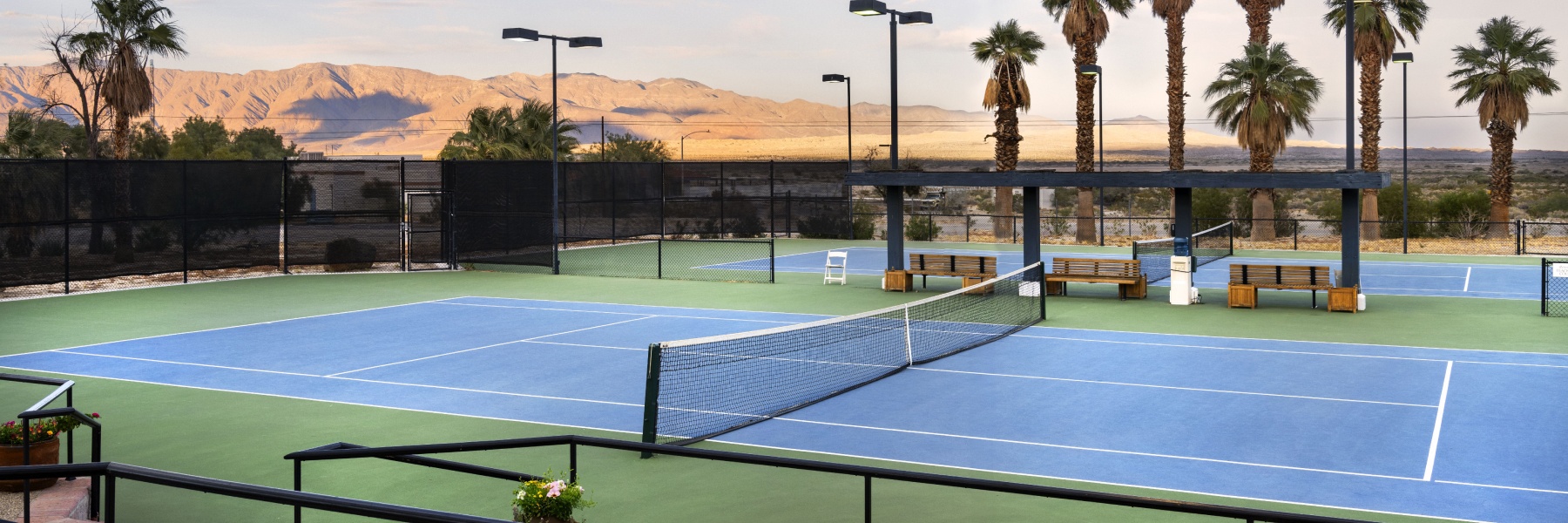 Tennis at La Casa Del Zorro Resort & Spa, Borrego Springs, California